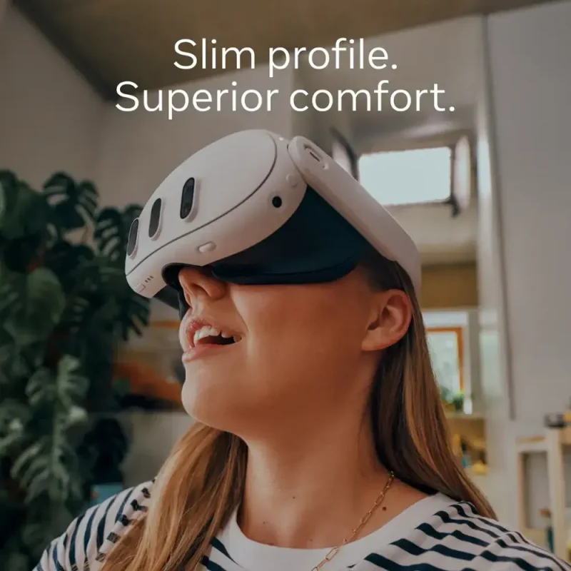 Meta Quest 3 128GB Virtual Reality Headset - White - Image 4