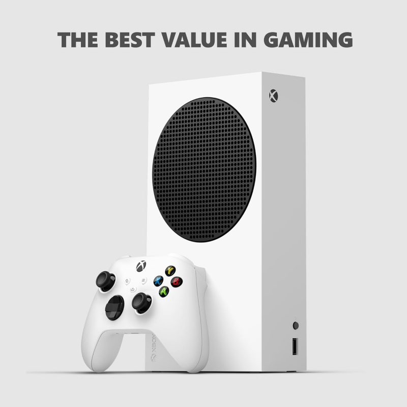 Xbox Series S 512 GB All-Digital Console (Disc-Free Gaming) - White - Image 4