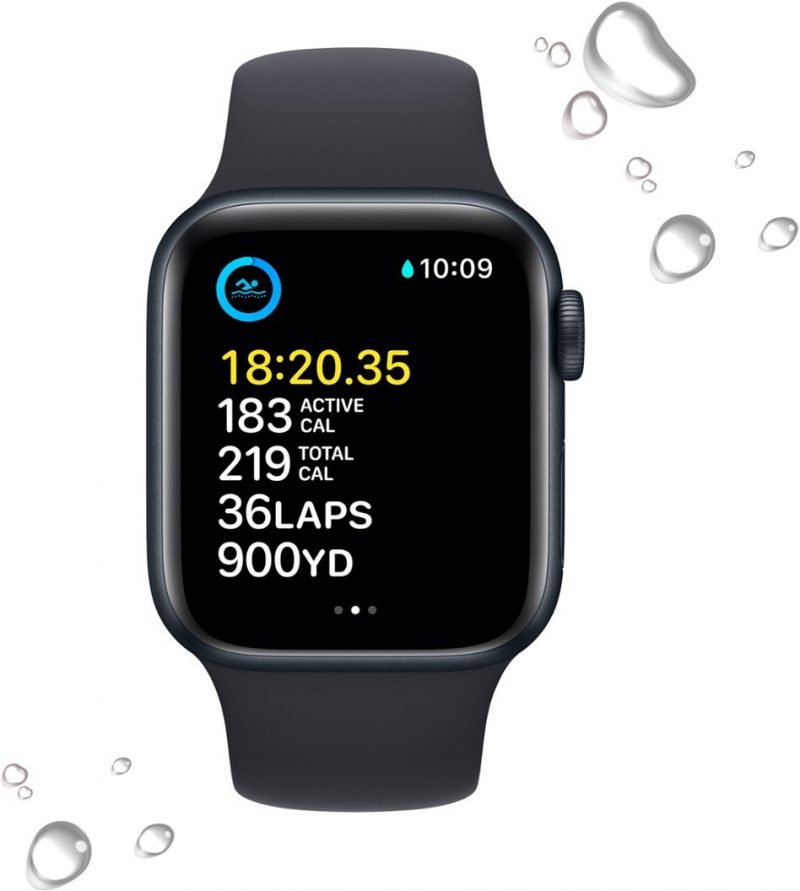 Apple Apple Watch SE 2nd Generation Aluminum Case with Sport Band - Image 2