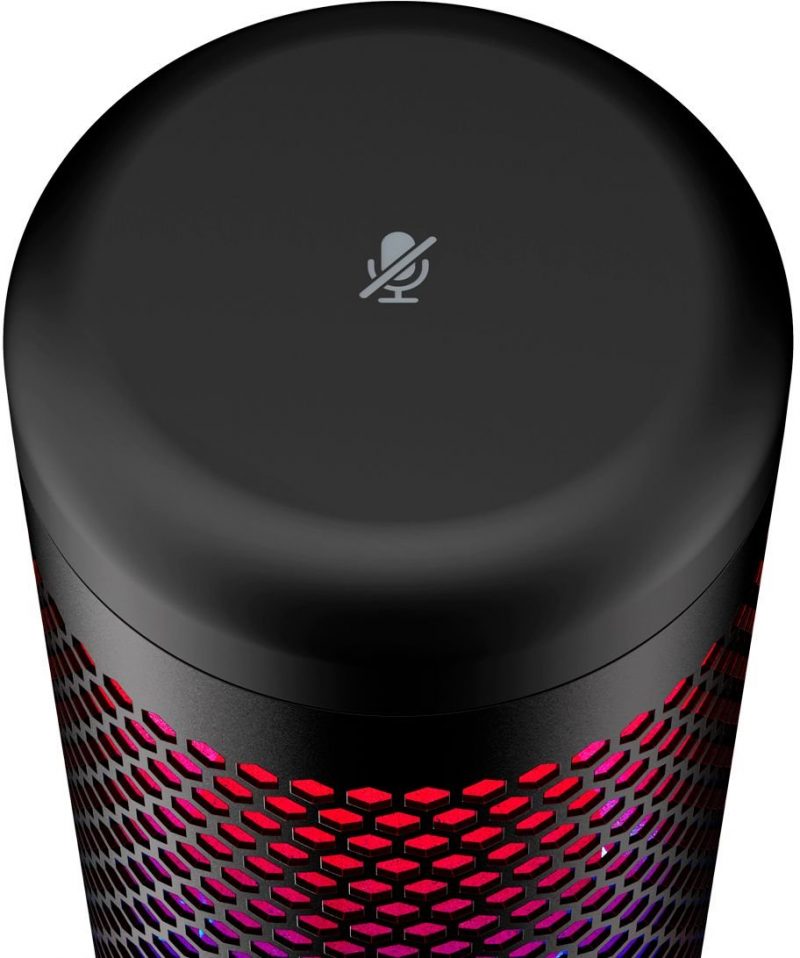 HyperX - QuadCast S Wired Multi-Pattern USB Electret Condenser Microphone - Image 6