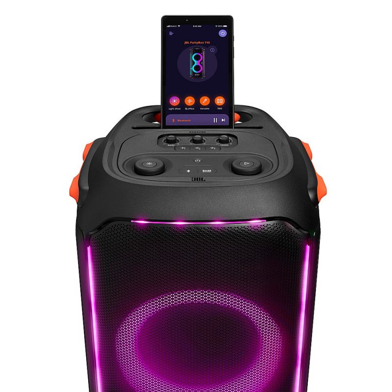JBL - Party Box 710 Portable Party Speaker - Black - Image 3