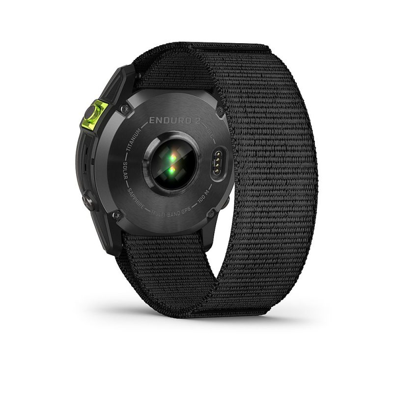Garmin - Enduro 2 GPS Smartwatch 51mm Fiber-Reinforced Polymer with Titanium Rear Cover - Carbon Gray - Image 2