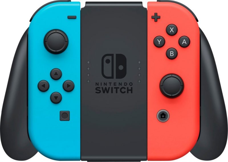 Nintendo - Switch with Neon Blue and Neon Red Joy‑Con - Multi - Image 5