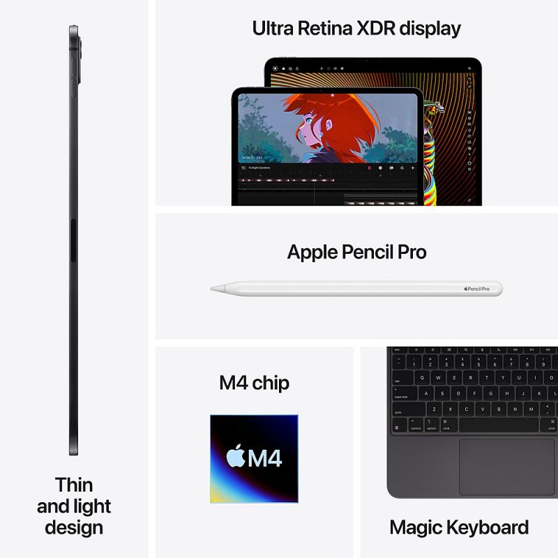 Apple - iPad Pro M4 chip Wi-Fi with OLED - Image 8