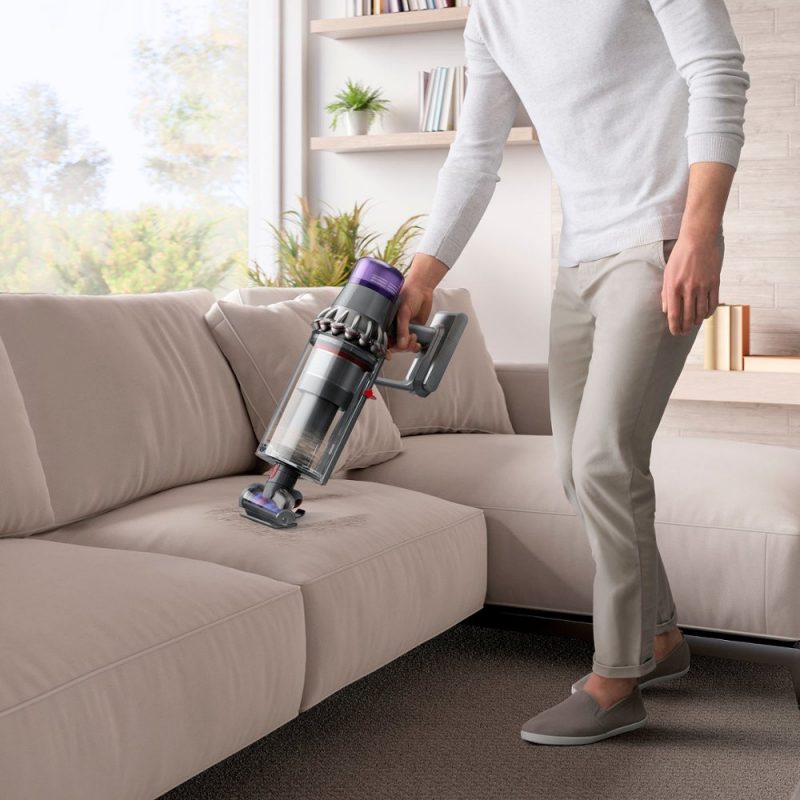 Dyson - Outsize Cordless Vacuum with 6 accessories - Nickel/Red - Image 5