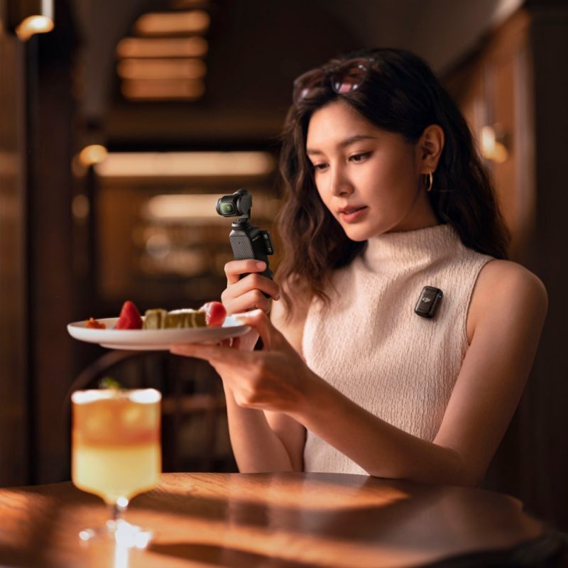 DJI - Osmo Pocket 3 Creator Combo 3-Axis Stabilized 4K Handheld Camera with Rotatable Touchscreen - Gray - Image 8