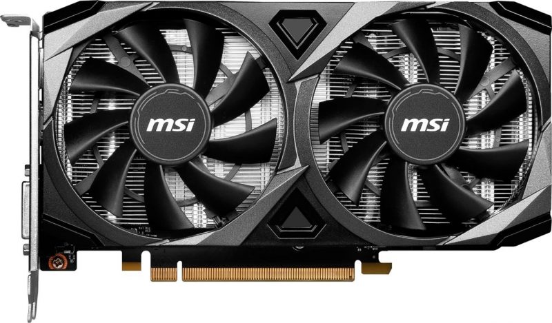 MSI - NVIDIA RTX 3050 VENTUS 2X XS 8G OC - 8GB GDDR6 - PCI Express 4.0 - Graphics Card - Black - Image 3