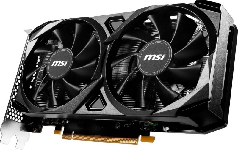 MSI - NVIDIA RTX 3050 VENTUS 2X XS 8G OC - 8GB GDDR6 - PCI Express 4.0 - Graphics Card - Black - Image 6