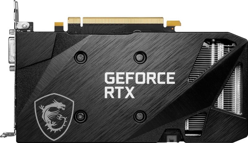 MSI - NVIDIA RTX 3050 VENTUS 2X XS 8G OC - 8GB GDDR6 - PCI Express 4.0 - Graphics Card - Black - Image 8