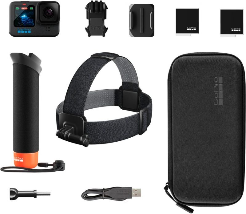 GoPro - HERO12 Black Action Camera Bundle - Black - Image 13