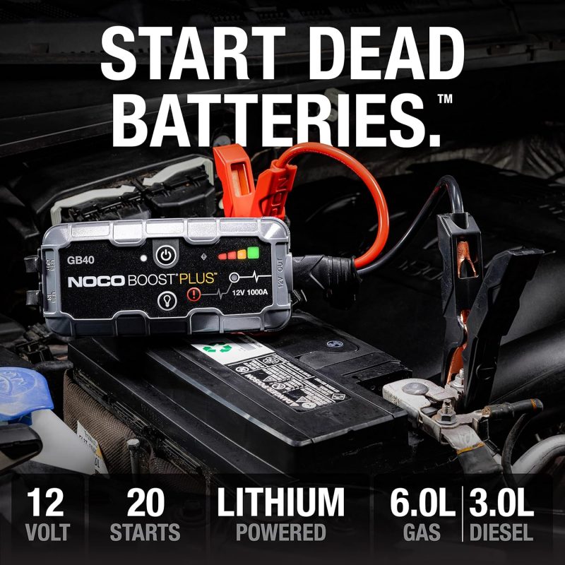 NOCO - Boost Plus GB40 1000A UltraSafe Car Battery Jump Starter - Image 6