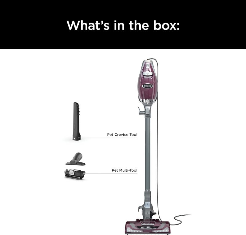 Shark HV322 Rocket Deluxe Pro Corded Stick Vacuum with LED Headlights - Image 2