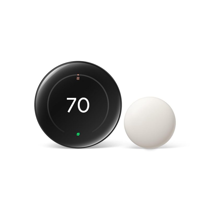 Google Nest Learning Thermostat (4th Gen) with Nest Temperature Sensor (2nd Gen)