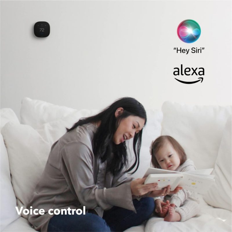 ecobee New Smart Thermostat Premium with Smart Sensor and Air Quality Monitor - Image 7