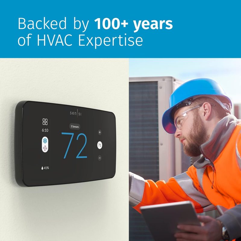 Sensi Touch 2 Smart Thermostat with Touchscreen Color Display - Image 6