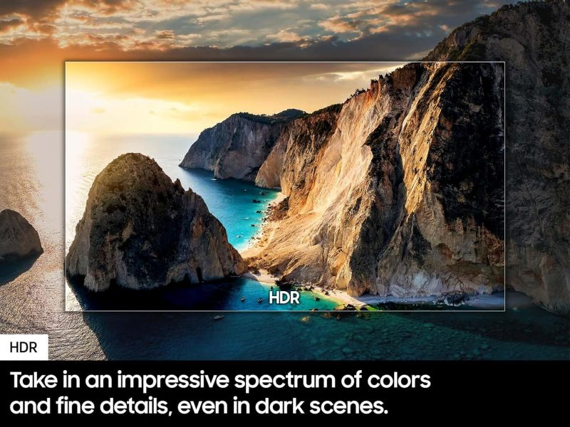 SAMSUNG 55-Inch Class Crystal UHD 4K DU7200 Series HDR Smart TV w/Object Tracking Sound Lite, PurColor, (UN55DU7200, 2024 Model) - Image 11