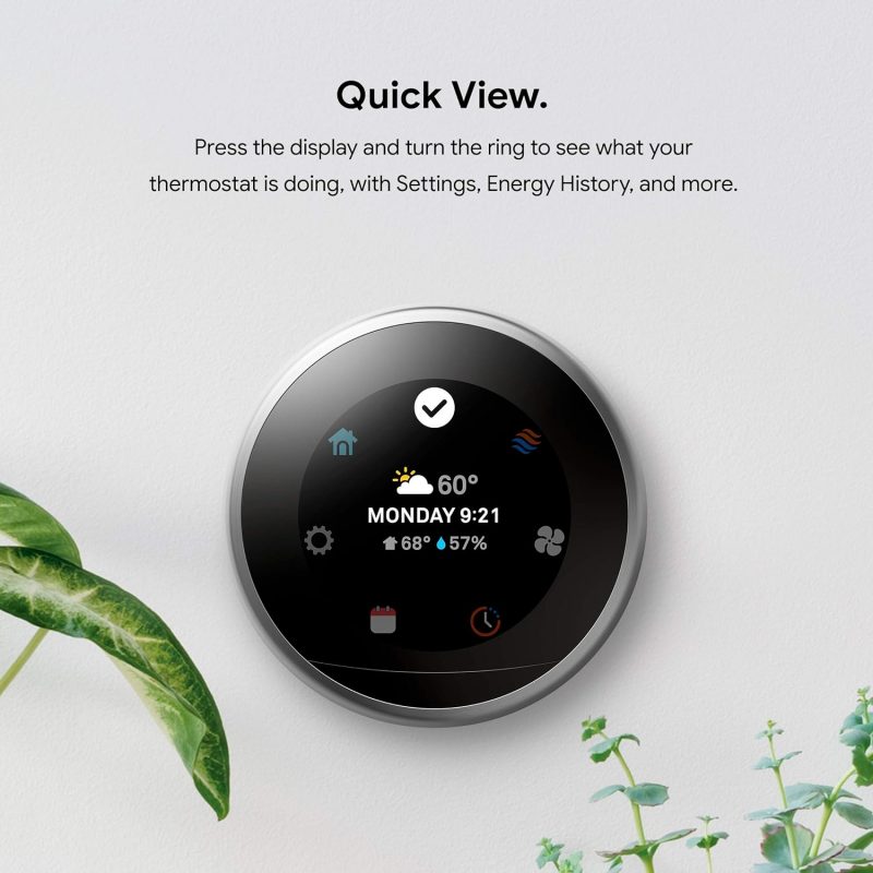Google Nest Learning Thermostat - 3rd Generation - Image 7