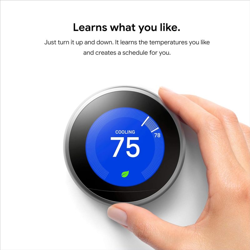 Google Nest Learning Thermostat - 3rd Generation - Image 4