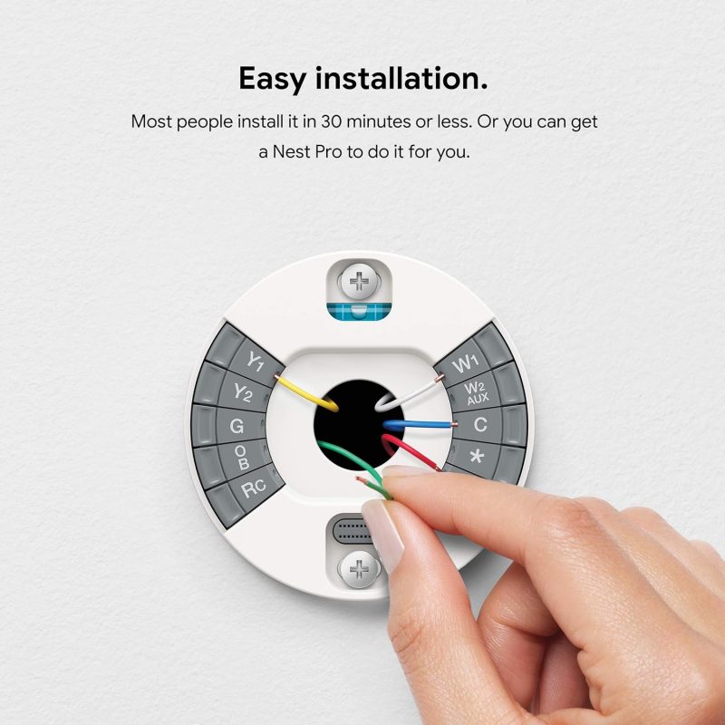 Google Nest Learning Thermostat - 3rd Generation - Image 2