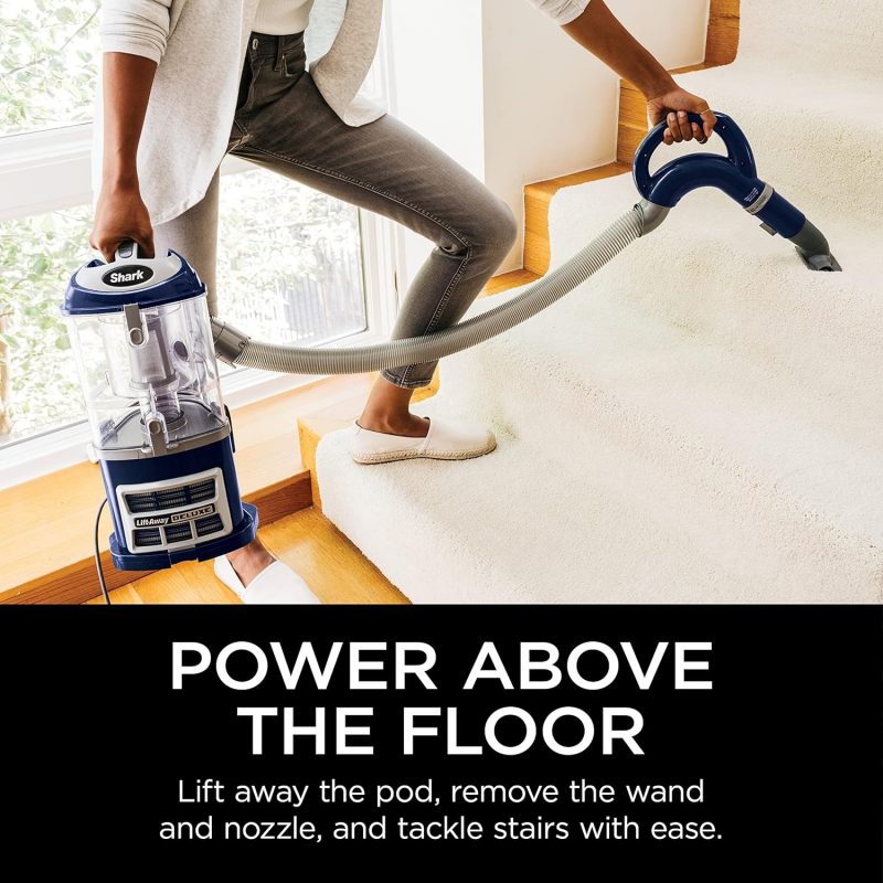 Shark NV360 Navigator Lift-Away Deluxe Upright Vacuum with Large Dust Cup Capacity - Image 12
