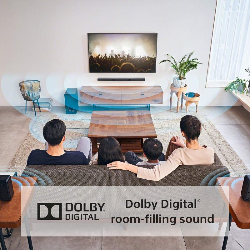 Sony HT-S40R – 5.1ch Soundbar with Subwoofer and Wireless Rear Speakers - Image 8
