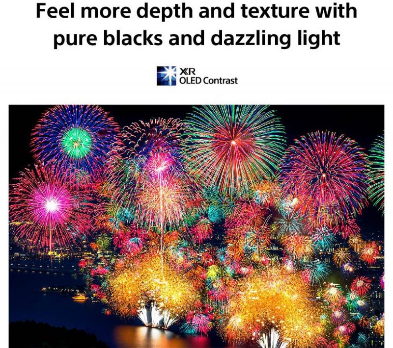 2023 SONY BRAVIA XR55A80JU 55′ Smart 4K Ultra HD HDR OLED TV with Google TV & Assistant - Image 10